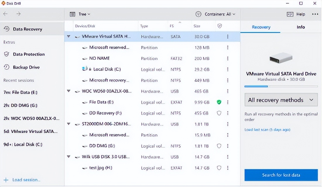 数据恢复公司价格_免费数据恢复软件推荐_转转大师数据恢复软件评测