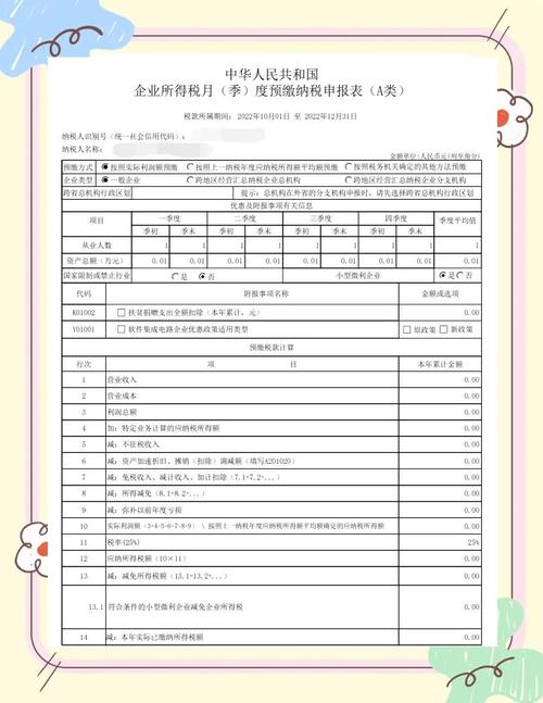 小规模纳税人年报怎么做_财务报表报送常见问题_企业所得税预缴申报表填写技巧