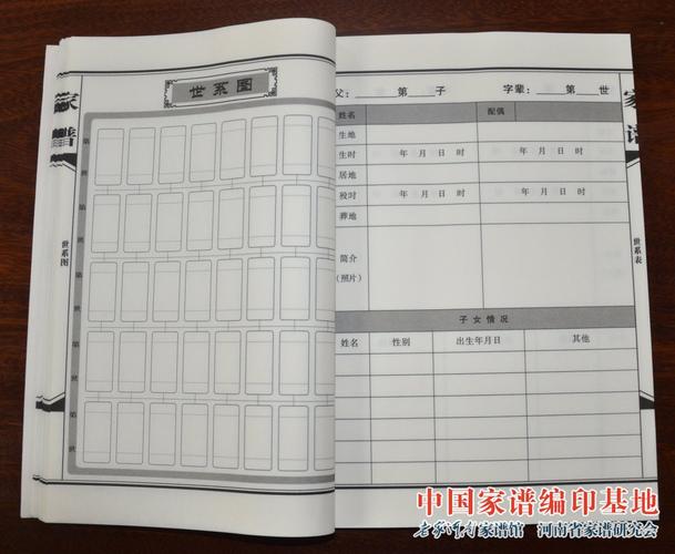 小家谱与总族谱差异_旧时小家谱记载方式_空白家谱格式下载word